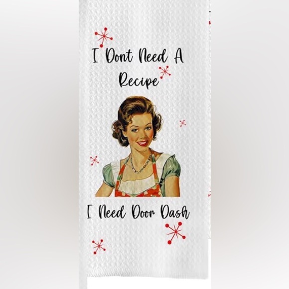 Humorous Kitchen Towel - Picture 1 of 1